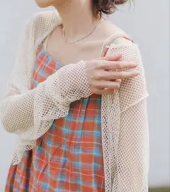 Kastane メッシュ2way プルオーバー
