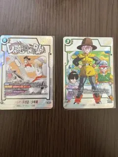 ドラゴンボールFWマンガブースター　ブルマ　パラレル2枚セット
