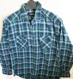 AIRWALK エアウォーク チェック ネルシャツ 綿100% Mサイズ