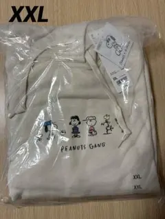 ユニクロ　スヌーピー パーカー　長場雄　 レディース　オンライン限定　XXL