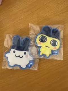 たまごっち ぷっくりかわいいアップリケバッジ まめっち みみっち