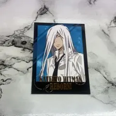 家庭教師ヒットマンREBORN！CCG URスクアーロ サイン箔押し 家庭教師ヒットマンREBORN! 箔押しビジュアルカード スクアーロ - メルカリ