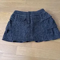 本日終了　最終値下げ　ゴルフジュン&ロペ　フリル付きミニスカートのサムネイル