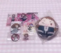麗日お茶子 ぬいぐるみ 缶バッジ アクリル ふわコロりん セット ヒロアカ
