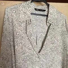 ZARA アニマルプリント 長袖シャツ