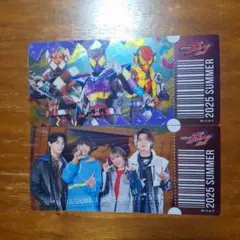 【仮面ライダーガヴ】TTFC会員限定　劇場版　前売特典チケット風　クリアカード