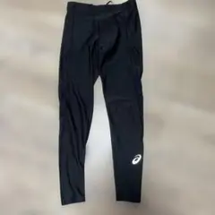 ASICS ブラック タイツ Lサイズ