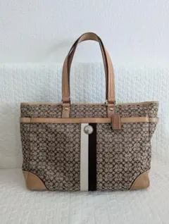 大容量！COACH トートバッグ マザーズバッグ