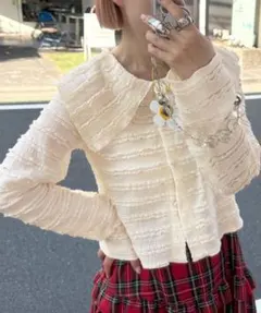 Alley by w closet ビッグカラーブラウスのサムネイル