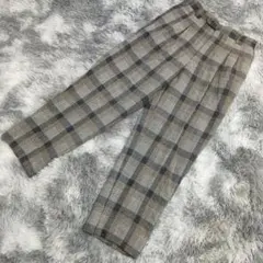 ヴァレンティノガラヴァーニ ウールチェックパンツ 82 高級のサムネイル