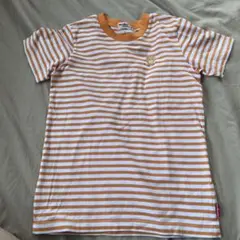 ミキハウス Hot Biscuits ストライプ Tシャツ　130