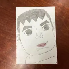 手描きジャイアンイラスト