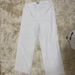 H&M ホワイト ワイドパンツ EUR44