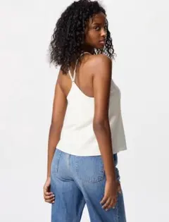 クレープジャージーブラキャミソール