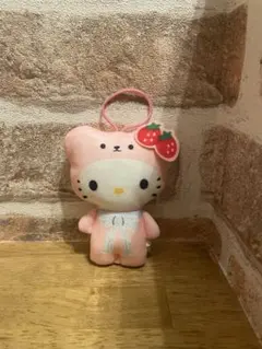 いちごKitty キティー50周年キーホルダー　マクド