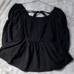 INGNI（イング）パフスリーブ シャーリングトップス