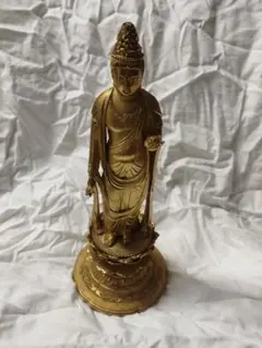 仏像 金属製 35センチ位です。 - メルカリ