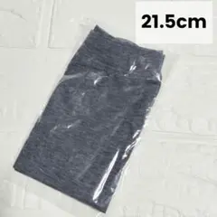 メンズ レディース キッズ 靴下 21.5cm ブルー