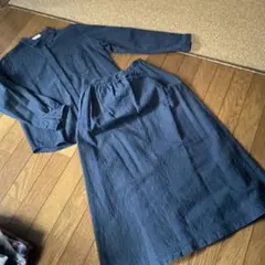 HOMEWORKING ダークグレー セットアップ