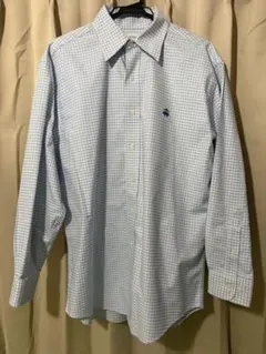 Brooks Brothersギンガムチェックボタンダウンシャツ