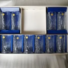 HOYA製造 透明ガラスコップ 10個セット