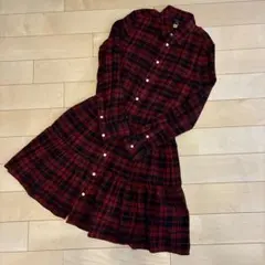 POLO RALPH LAUREN チェック柄シャツワンピース