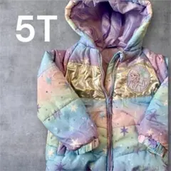 5T グラデーションダウンコート 雪の結晶