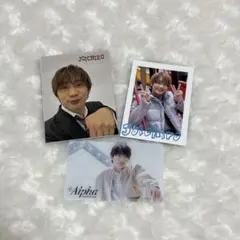 なにわ男子 藤原丈一郎 クリアカード 厚紙 セット