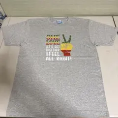 ONE LOVE プリント Tシャツ グレー L