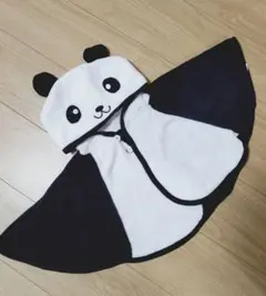 パンダデザイン ベビーポンチョ