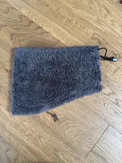 ユニクロ　ネックウォーマー　チャコール　グレー　ブラック