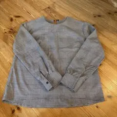 a day in the lifeチェック柄　ブラウス