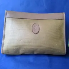 YSL オリーブグリーン クラッチバッグ