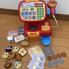 【欠品あり、おまけあり】おさつスイスイ　アンパンマンレジスター