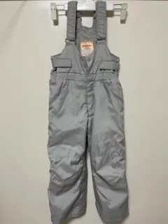 美品Reseeda グレー サスペンダー付きオーバーオール100