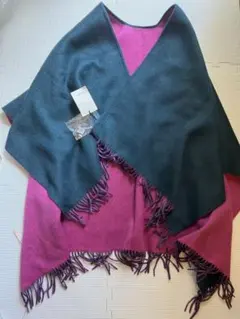新品　Paul Smith ポールスミス リバーシブル ストール ボレロ　ウールのサムネイル