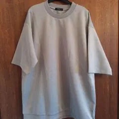 COMME CA ISM グレー オーバーサイズ Tシャツ L