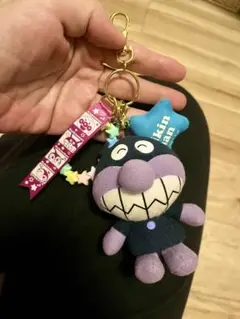 UFOキャッチャー✨バイキンマン✨ぬいぐるみキーホルダー✨アンパンマン✨