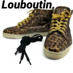 ルブタン 約25cm 40 パイソン ハイカットスニーカー Louboutinのサムネイル