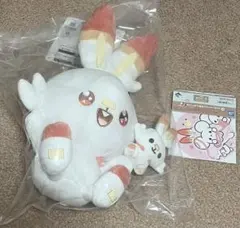 一番くじ ポケピース ヒバニーぬいぐるみ ステッカーセット