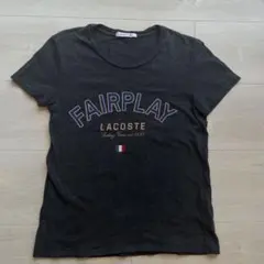 ラコステ フェアプレイ セーリングTシャツ チャコールグレー 38のサムネイル