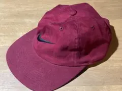 ナイキ NIKE キャップ ビンテージ ボルドーカラー レッド