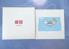 UNIQLO ユニクロ　ちいかわ カード ギフトのサムネイル
