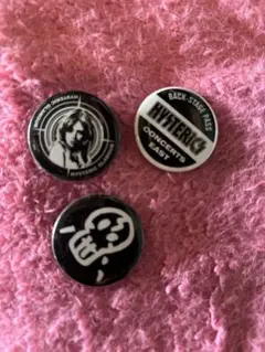 HYSTERIC ピンバッジ 3個セット