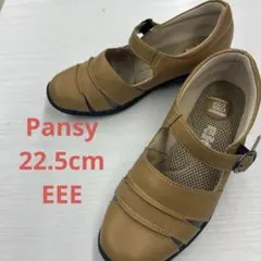PANSY パンジー ストラッップ ブラウンサンダル コンフォート 22.5cmのサムネイル