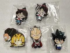 真・侍伝YAIBA　カプセルラバーマスコット　5個