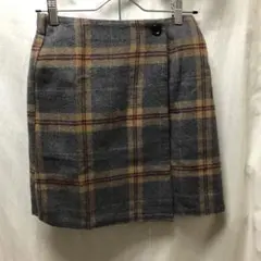 earth アース スカート 台形 グレー