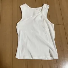 H&M タンクトップ　キャミ　XSサイズ　ホワイトのサムネイル