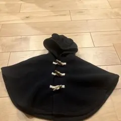 ミキハウス ホットビスケッツ　ベビーポンチョ