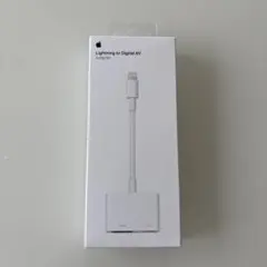 新品未使用品 未開封Apple純正品ライトニングアダプタ HDMI変 換ケーブル